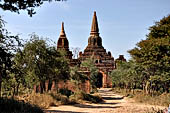 Old Bagan Myanmar. The Thamya temple.  